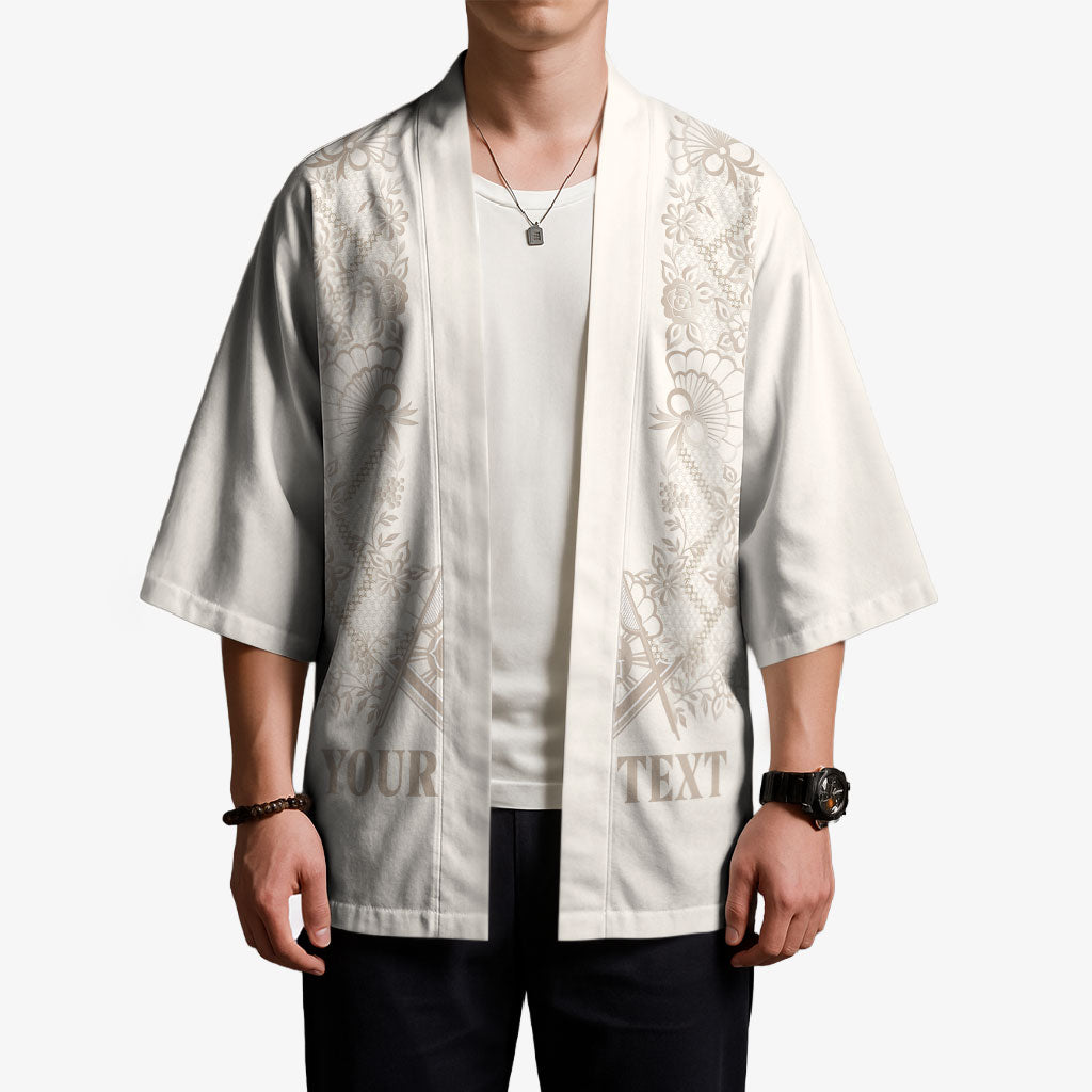 Personalised Filipino Freemasonry Kimono Masonic Barong Tagalog Inspired Black LT14 - Polynesian Pride