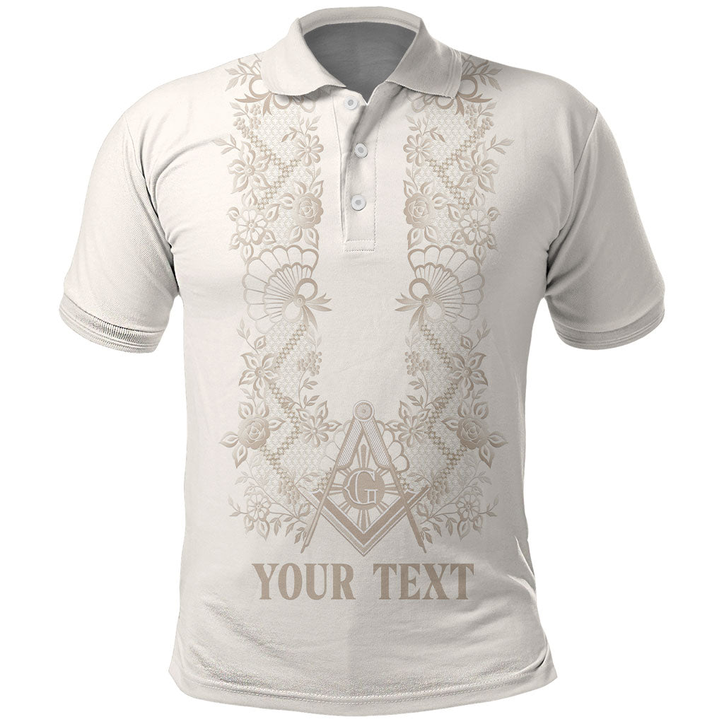 Personalised Filipino Freemasonry Polo Shirt Masonic Barong Tagalog Inspired Black LT14 Black - Polynesian Pride