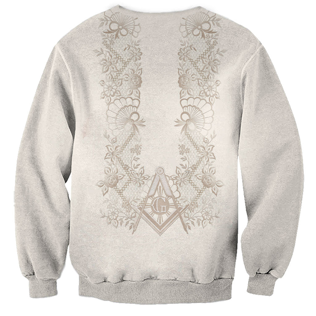 Personalised Filipino Freemasonry Sweatshirt Masonic Barong Tagalog Inspired Black LT14 - Polynesian Pride