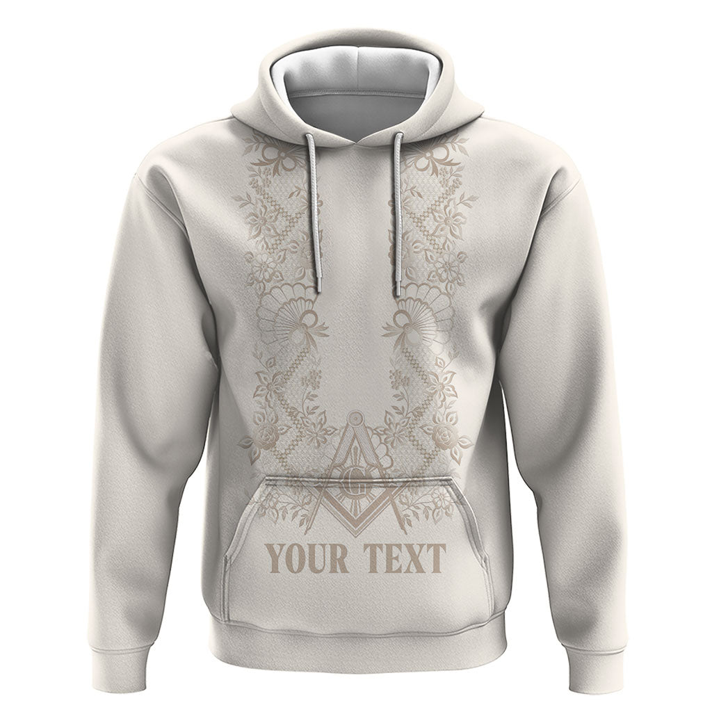 Personalised Filipino Freemasonry Zip Hoodie Masonic Barong Tagalog Inspired Black LT14 Pullover Hoodie Black - Polynesian Pride
