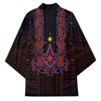 Personalised Philippines Barong Tagalog Freemasonry Kimono Filipino Masonic Polynesian Pattern LT14 - Polynesian Pride