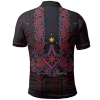 Personalised Philippines Barong Tagalog Freemasonry Polo Shirt Filipino Masonic Polynesian Pattern LT14 - Polynesian Pride