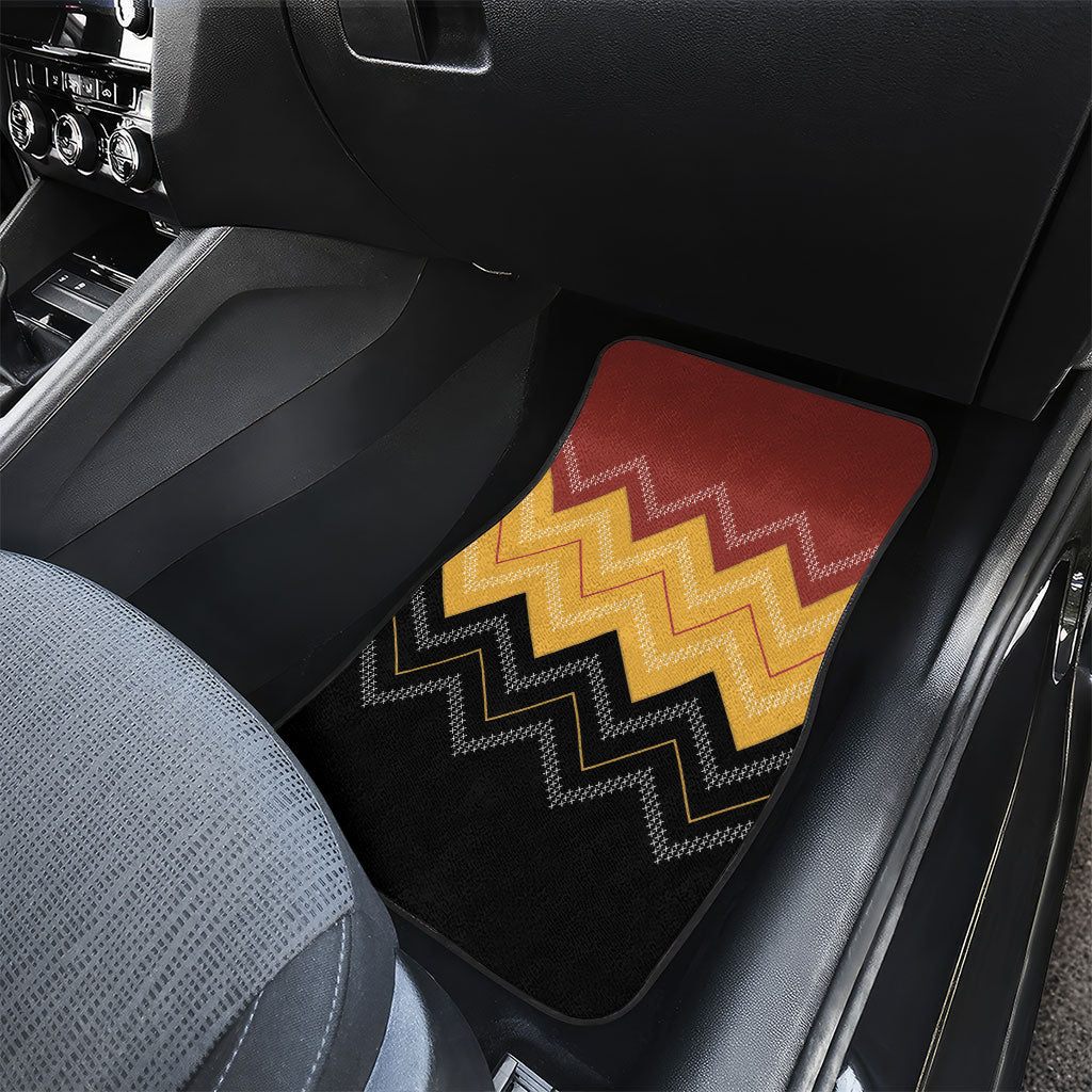 Kaokao Maori Tukutuku Inspired New Zealand Car Mats LT14 - Polynesian Pride