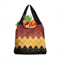 Kaokao Maori Tukutuku Inspired New Zealand Grocery Bag LT14 1-pack One Size Multicolor - Polynesian Pride