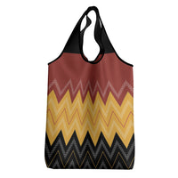 Kaokao Maori Tukutuku Inspired New Zealand Grocery Bag LT14 - Polynesian Pride