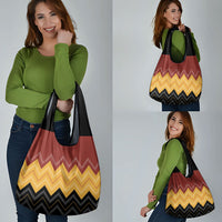 Kaokao Maori Tukutuku Inspired New Zealand Grocery Bag LT14 - Polynesian Pride