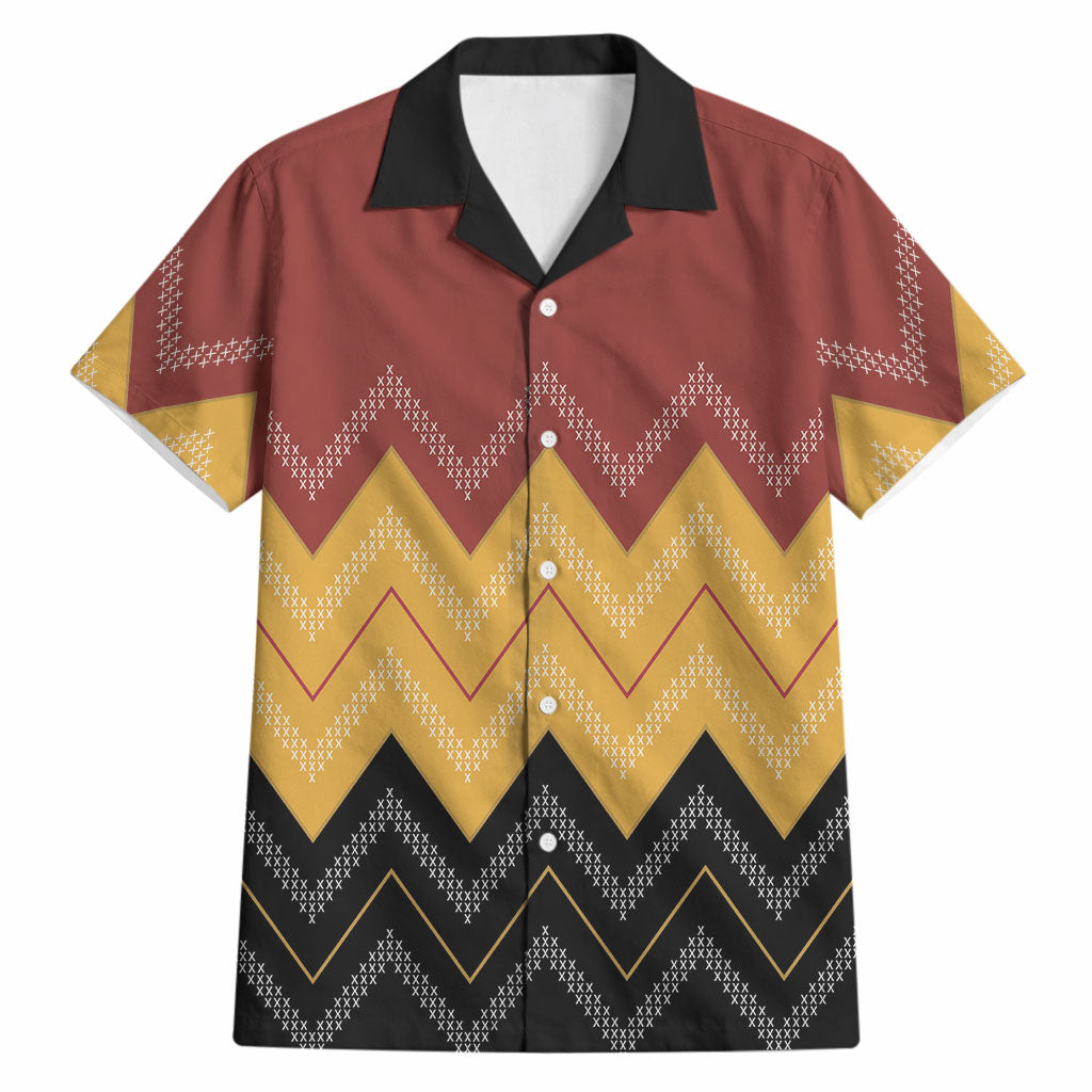 Kaokao Maori Tukutuku Inspired New Zealand Hawaiian Shirt LT14 Multicolor - Polynesian Pride