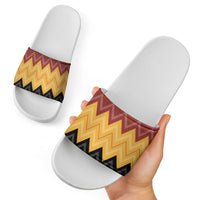 Kaokao Maori Tukutuku Inspired New Zealand Slide Sandals LT14 - Polynesian Pride