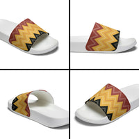 Kaokao Maori Tukutuku Inspired New Zealand Slide Sandals LT14 - Polynesian Pride