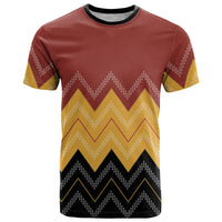 Kaokao Maori Tukutuku Inspired New Zealand T Shirt LT14 Multicolor - Polynesian Pride