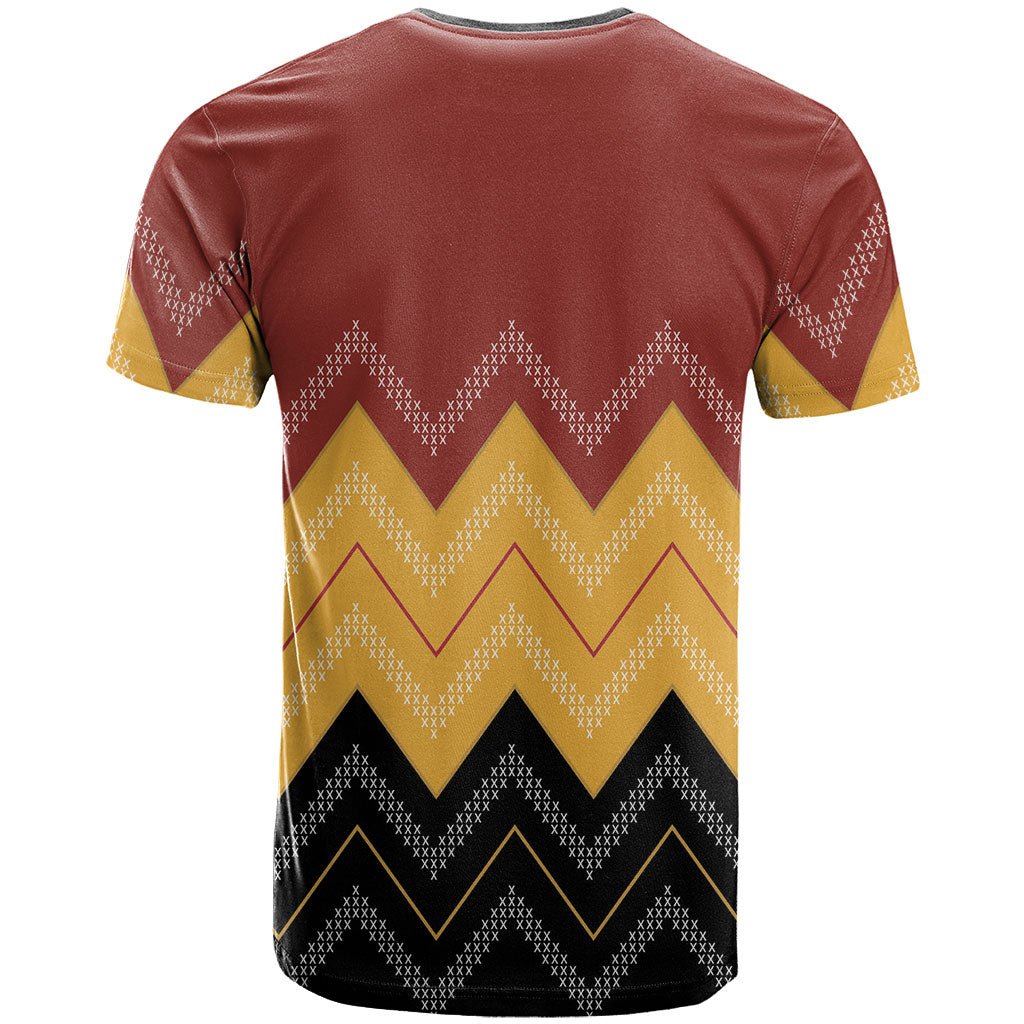 Kaokao Maori Tukutuku Inspired New Zealand T Shirt LT14 - Polynesian Pride