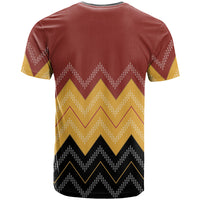 Kaokao Maori Tukutuku Inspired New Zealand T Shirt LT14 - Polynesian Pride