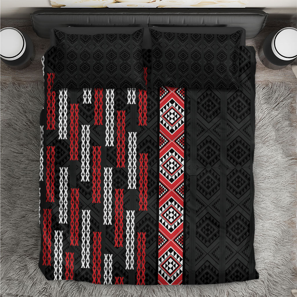 Roimata Toroa Maori Taniko Inspired New Zealand Bedding Set