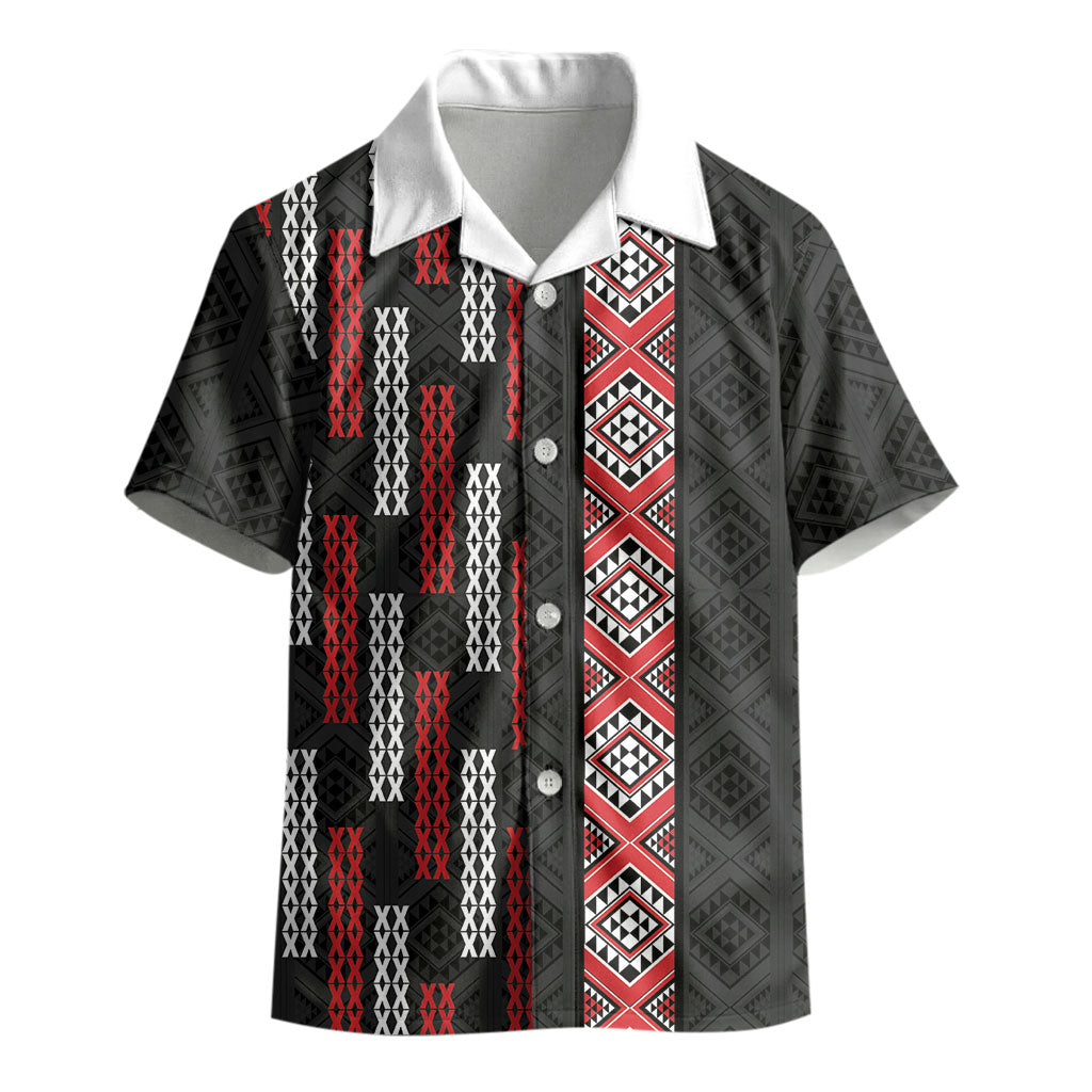 Roimata Toroa Maori Taniko Inspired New Zealand Kid Hawaiian Shirt LT14 - Polynesian Pride