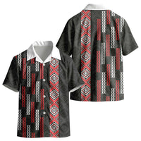 Roimata Toroa Maori Taniko Inspired New Zealand Kid Hawaiian Shirt LT14 - Polynesian Pride