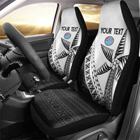Custom Fiji Rugby Car Seat Cover Go Champions Fijian Tapa Cloth LT14 - Polynesian Pride