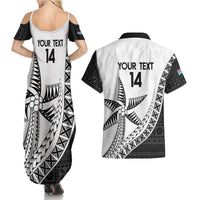 Custom Fiji Rugby Couples Matching Summer Maxi Dress and Hawaiian Shirt Go Champions Fijian Tapa Cloth LT14 - Polynesian Pride