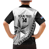 Custom Fiji Rugby Family Matching Mermaid Dress and Hawaiian Shirt Go Champions Fijian Tapa Cloth LT14 - Polynesian Pride