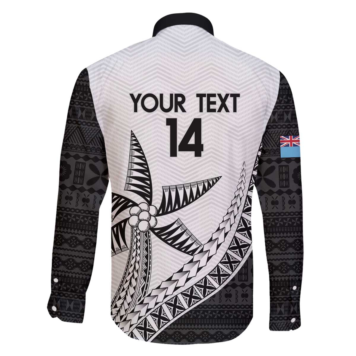 Custom Fiji Rugby Family Matching Off The Shoulder Long Sleeve Dress and Hawaiian Shirt Go Champions Fijian Tapa Cloth LT14 - Polynesian Pride