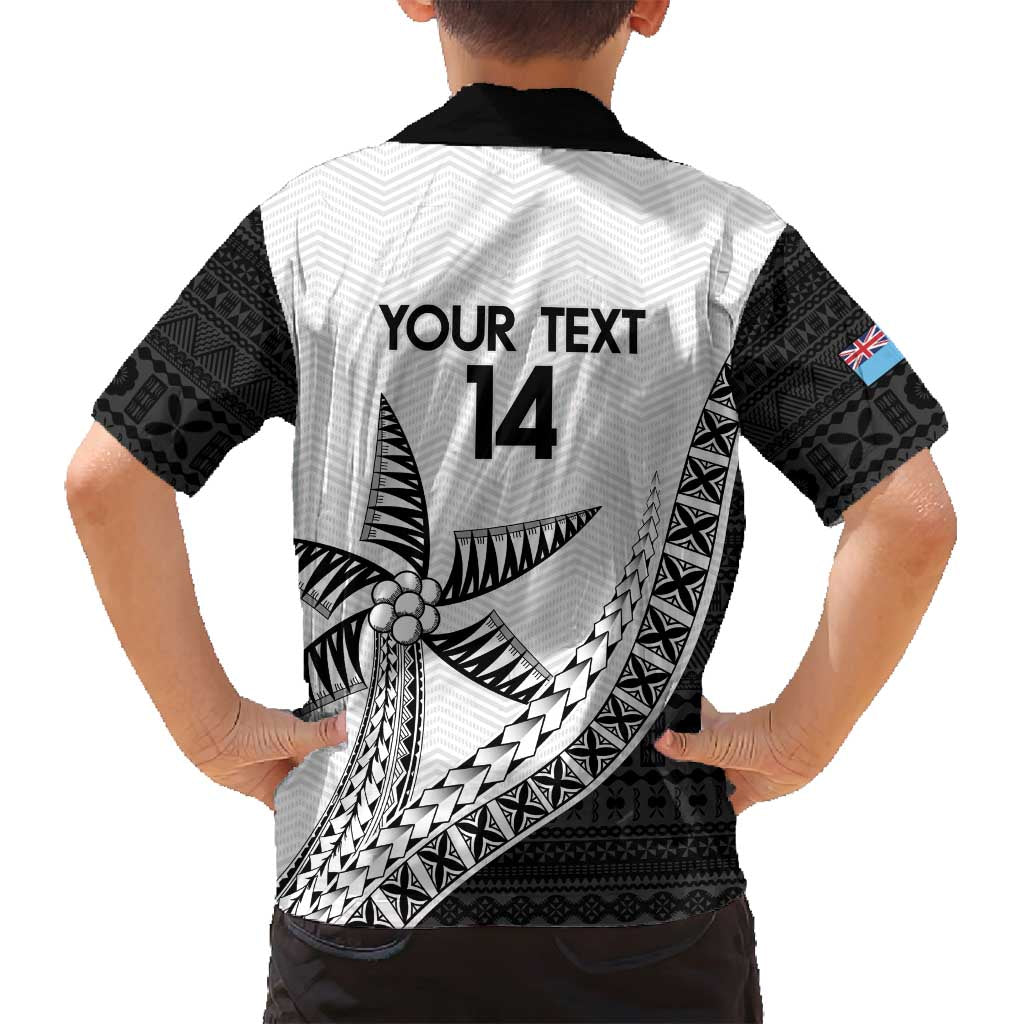 Custom Fiji Rugby Family Matching Summer Maxi Dress and Hawaiian Shirt Go Champions Fijian Tapa Cloth LT14 - Polynesian Pride