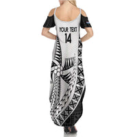 Custom Fiji Rugby Family Matching Summer Maxi Dress and Hawaiian Shirt Go Champions Fijian Tapa Cloth LT14 - Polynesian Pride