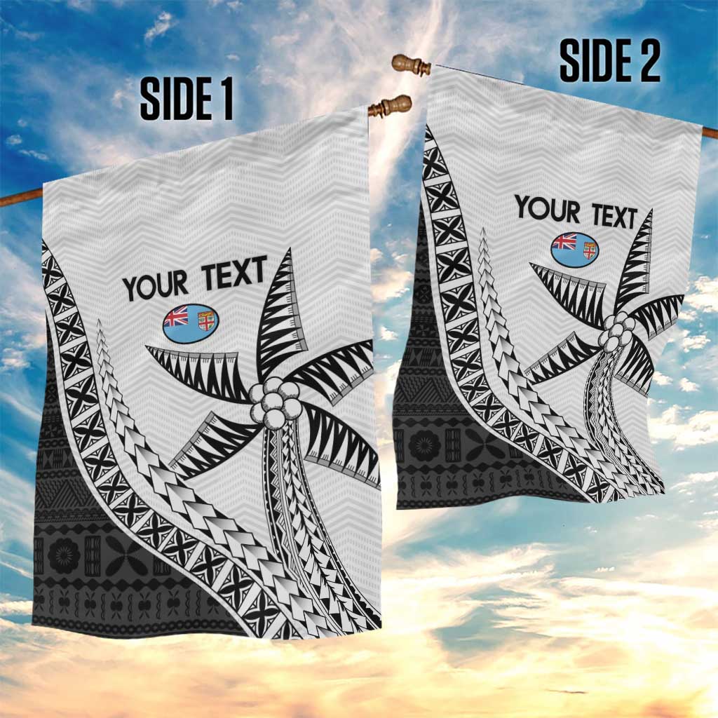 Custom Fiji Rugby Garden Flag Go Champions Fijian Tapa Cloth LT14 - Polynesian Pride