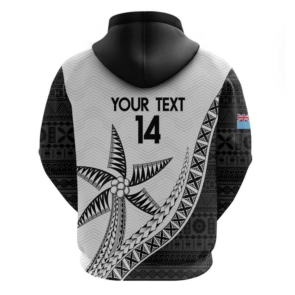 Custom Fiji Rugby Hoodie Go Champions Fijian Tapa Cloth LT14 - Polynesian Pride