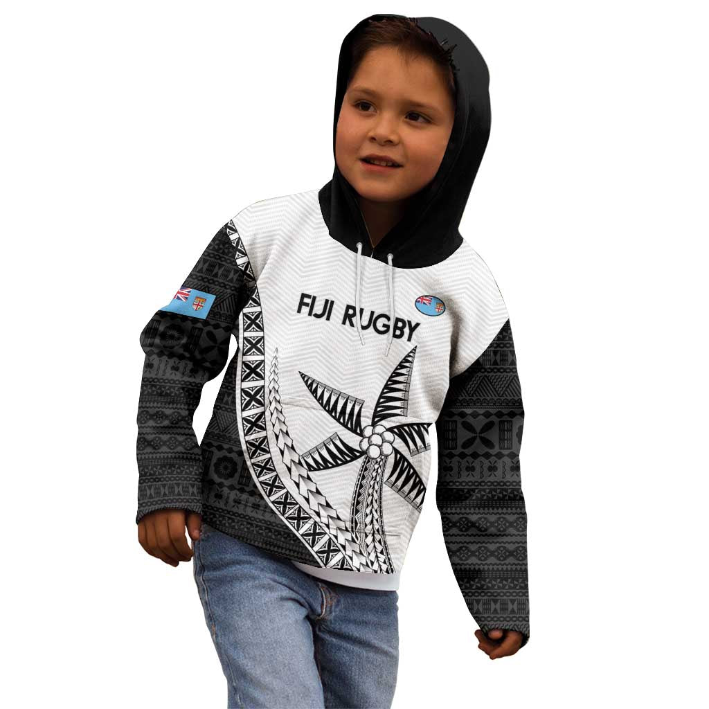 Custom Fiji Rugby Kid Hoodie Go Champions Fijian Tapa Cloth LT14 - Polynesian Pride