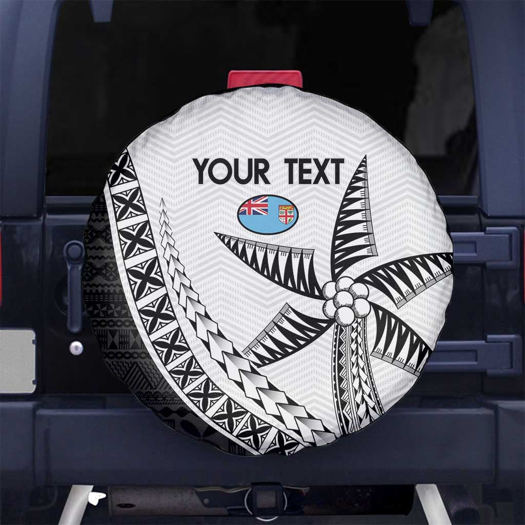 Custom Fiji Rugby Spare Tire Cover Go Champions Fijian Tapa Cloth LT14 - Polynesian Pride