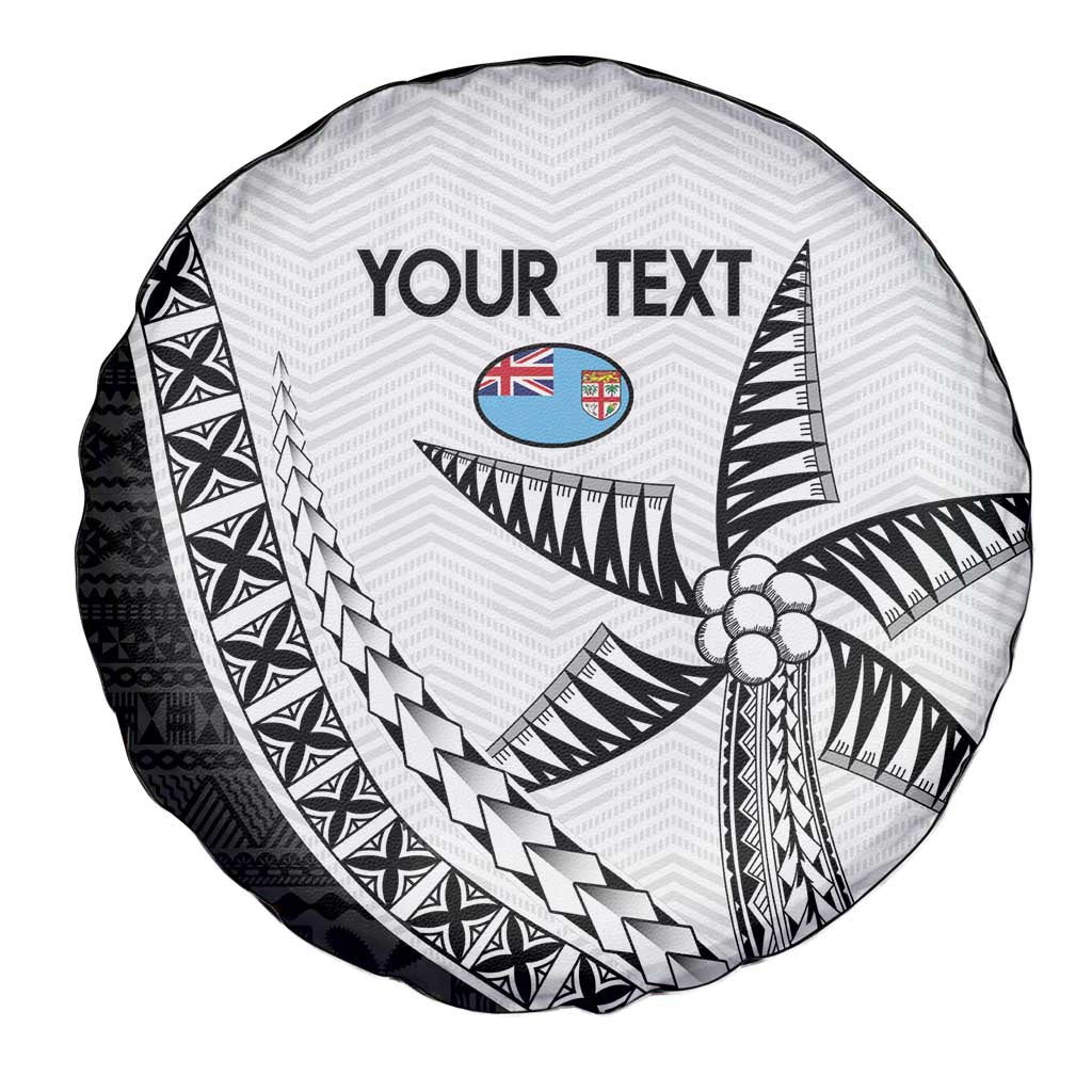 Custom Fiji Rugby Spare Tire Cover Go Champions Fijian Tapa Cloth LT14 - Polynesian Pride
