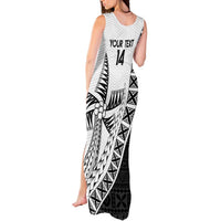 Custom Fiji Rugby Tank Maxi Dress Go Champions Fijian Tapa Cloth LT14 - Polynesian Pride