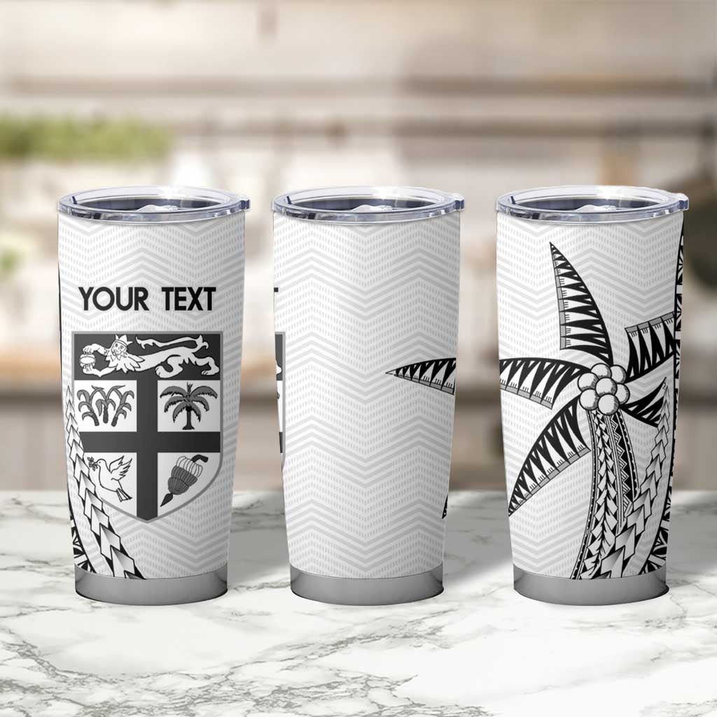 Custom Fiji Rugby Tumbler Cup Go Champions Fijian Tapa Cloth LT14 - Polynesian Pride