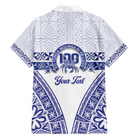 Personalised Queen Salote College Hawaiian Shirt Kolisi Fefine 100th Anniversary Kupesi White LT14 - Polynesian Pride