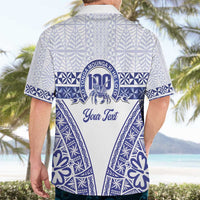 Personalised Queen Salote College Hawaiian Shirt Kolisi Fefine 100th Anniversary Kupesi White LT14 - Polynesian Pride