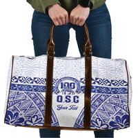 Personalised Queen Salote College Travel Bag Kolisi Fefine 100th Anniversary Kupesi White LT14 White - Polynesian Pride