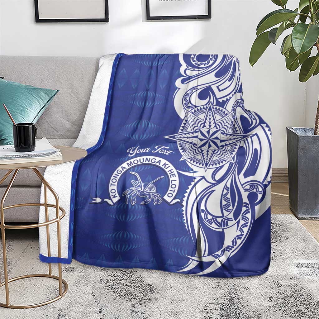 Personalised Queen Salote College Blanket QSC Est 1926 Ngatu Pattern - Polynesian Pride