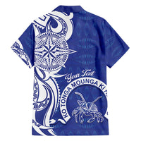 Personalised Queen Salote College Family Matching Summer Maxi Dress and Hawaiian Shirt QSC Est 1926 Ngatu Pattern LT14 - Polynesian Pride