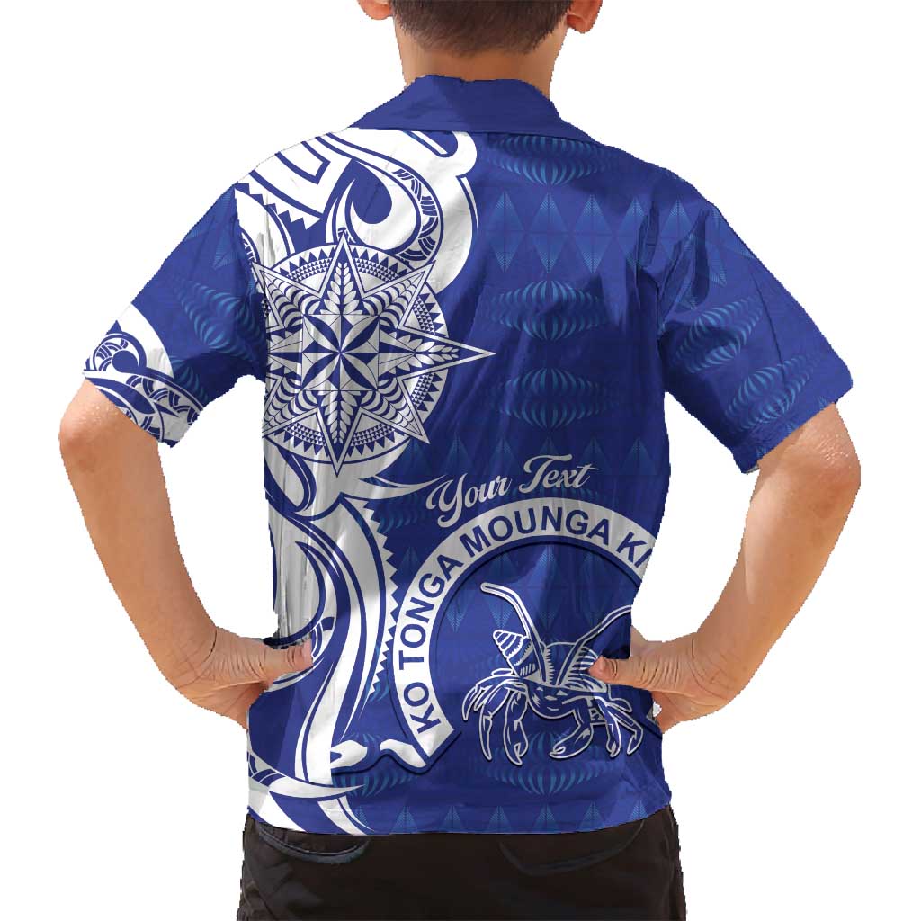 Personalised Queen Salote College Family Matching Tank Maxi Dress and Hawaiian Shirt QSC Est 1926 Ngatu Pattern LT14 - Polynesian Pride
