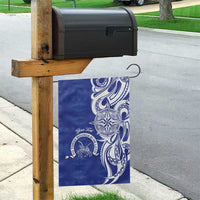 Personalised Queen Salote College Garden Flag QSC Est 1926 Ngatu Pattern LT14 - Polynesian Pride