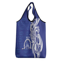 Personalised Queen Salote College Grocery Bag QSC Est 1926 Ngatu Pattern LT14 - Polynesian Pride