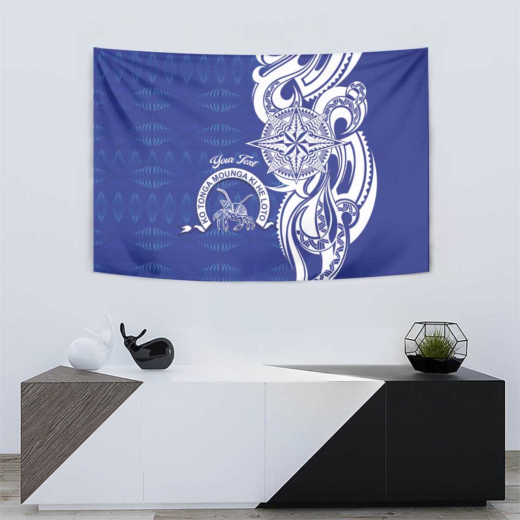Personalised Queen Salote College Tapestry QSC Est 1926 Ngatu Pattern - Polynesian Pride
