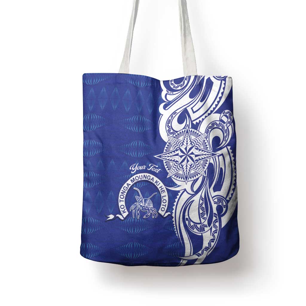 Personalised Queen Salote College Tote Bag QSC Est 1926 Ngatu Pattern LT14 - Polynesian Pride