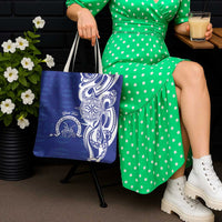Personalised Queen Salote College Tote Bag QSC Est 1926 Ngatu Pattern LT14 - Polynesian Pride