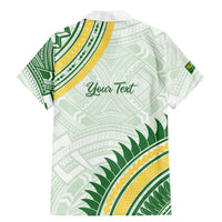 Personalised Samoa Ua Potopoto Family Matching Mermaid Dress and Hawaiian Shirt SUP Est 2025 Samoan Pattern LT14 - Polynesian Pride