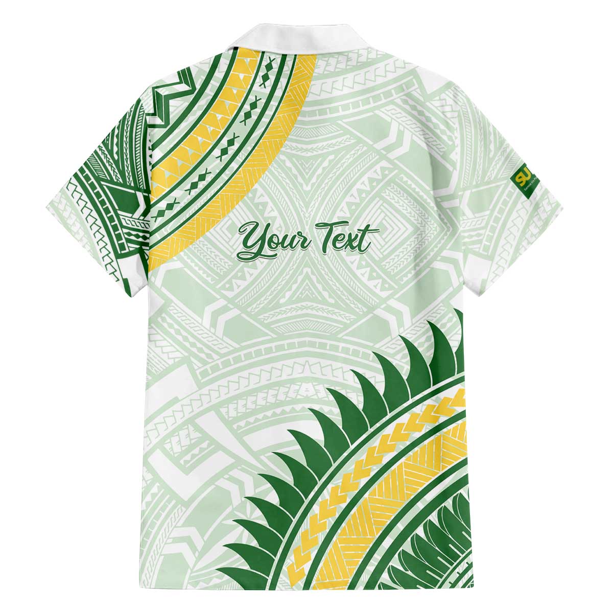 Personalised Samoa Ua Potopoto Family Matching Off The Shoulder Long Sleeve Dress and Hawaiian Shirt SUP Est 2025 Samoan Pattern LT14 - Polynesian Pride