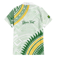 Personalised Samoa Ua Potopoto Family Matching Puletasi and Hawaiian Shirt SUP Est 2025 Samoan Pattern LT14 - Polynesian Pride