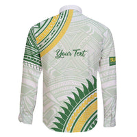 Personalised Samoa Ua Potopoto Family Matching Tank Maxi Dress and Hawaiian Shirt SUP Est 2025 Samoan Pattern LT14 - Polynesian Pride
