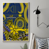 Niue Peniamina Gospel Day Canvas Wall Art Unique Niean Hiapo LT14 - Polynesian Pride