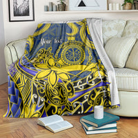Personalised Niue Peniamina Gospel Day Blanket Unique Niean Hiapo LT14 - Polynesian Pride