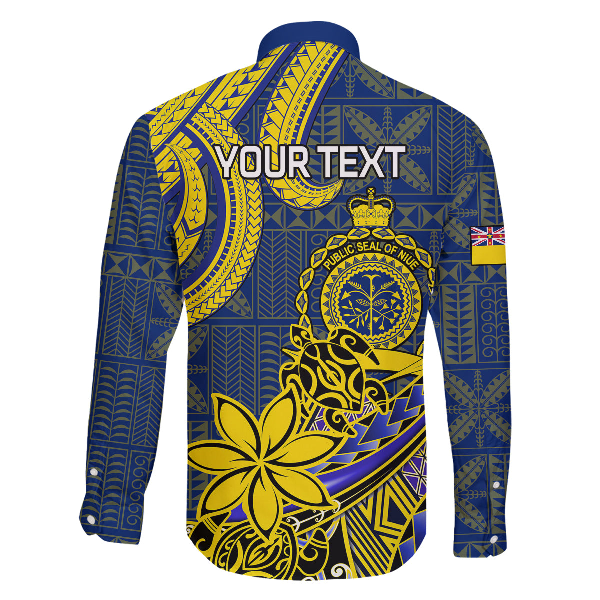 Personalised Niue Peniamina Gospel Day Family Matching Mermaid Dress and Hawaiian Shirt Unique Niean Hiapo LT14 - Polynesian Pride